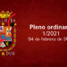 Pleno ordinario 01/2021