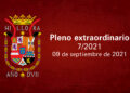 Pleno extraordinario 09/09/21