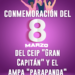 Conmemoración del 8 de marzo del CEIP Gran Capitán y el AMPA Parapanda