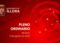 Pleno Ordinario del Ayuntamiento de Íllora – 06/2022