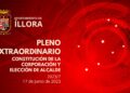 PLENO EXTRAORDINARIO 7/2023 – CONSTITUCIÓN DE LA CORPORACIÓN Y ELECCIÓN DE ALCALDE