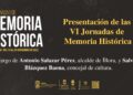 VI Jornadas de Memoria Histórica | Presentación oficial