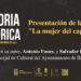 VI Jornadas de Memoria Histórica | Presentación del libro “La mujer del capitán”