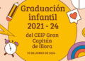 Graduación de infantil del curso 23-24 del CEIP Gran Capitán