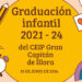 Graduación de infantil del curso 23-24 del CEIP Gran Capitán